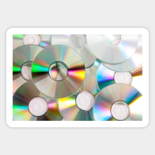 CD Music Discs Sticker